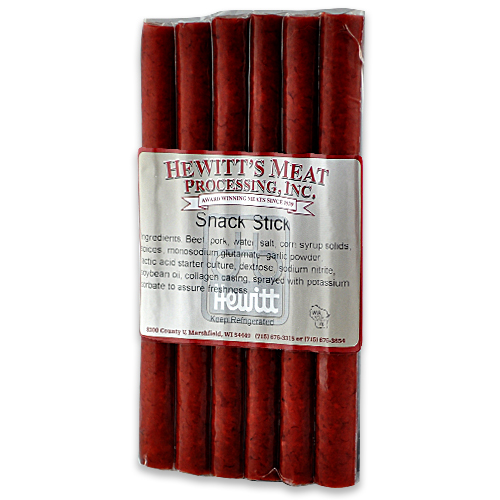 Plain All Beef Snack Stick Pack 8 oz