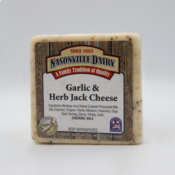 Garlic & Herb Jack Cheese