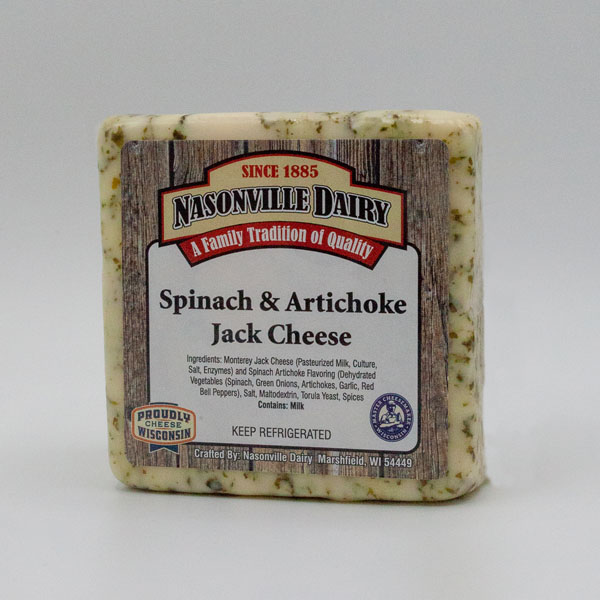 Spinach & Artichoke Jack Cheese