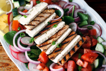 Fattoush Salad with Feta