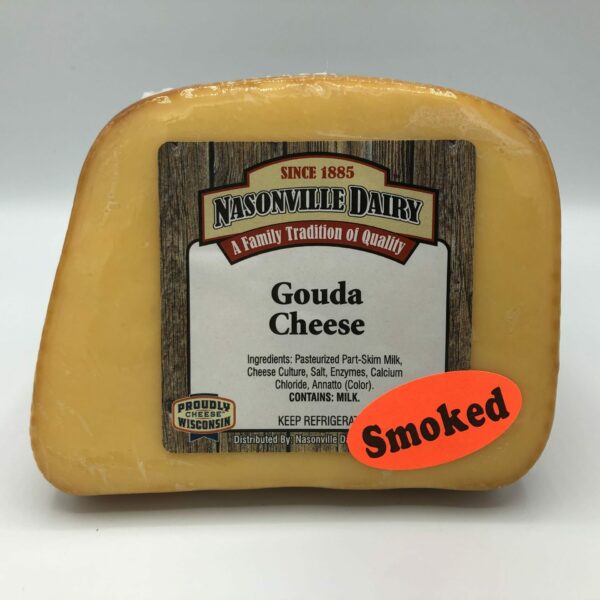 Smoked Gouda Cheese Nasonville Dairy