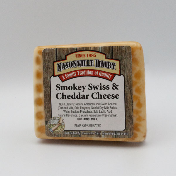 Smokey Swiss & Cheddar Processed Cheese
